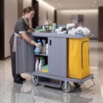 Heavy Duty Room Service cart | House keeping Cart - Image 2