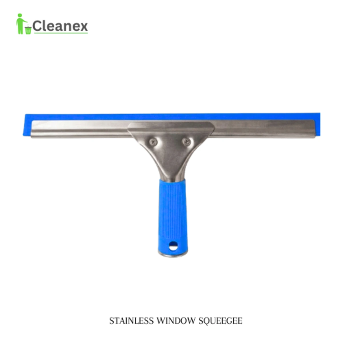 145 14" Stainless Window Squeegee | Glass Cleaning Tool - Image 1