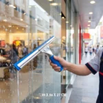 14" Stainless Window Squeegee | Glass Cleaning Tool - Image 3