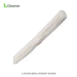 14" Refill Window Washer Sleeve | Microfiber Replacement (White)