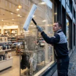 14" Refill Window Washer Sleeve | Microfiber Replacement (White) - Image 3