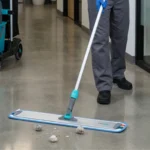 Standard Aluminium Flat Dust Mop | Aluminium Floor Sweeper - Image 3