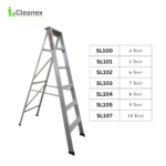 Sturdy Aluminium Step Ladder SL Series - Image 2