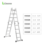 Ultimate Foldable Multi Functional Tall Ladder - Image 2