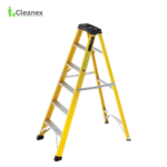 Sturdy Heavy Duty Aluminum Fiberglass coated Step Ladder - Image 2