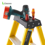 Sturdy Heavy Duty Aluminum Fiberglass coated Step Ladder - Image 4