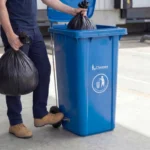 Waste Bin 120L with Pedal - Image 5