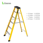 Sturdy Heavy Duty Aluminum Fiberglass coated Step Ladder - Image 3